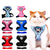 Cat Vest Harness  Leashes | Pet Puppy Vest Harness Leashes Suit | Navy Blue Harness Pet Cat Puppy Pet Cat Small Pet